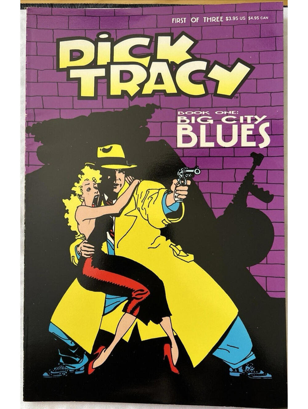 Walt Disney Publications 1990 DICK TRACY Big City Blues #1 of 3 NM